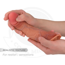 DILDO COM VIBRAÇÃO REALISTICO E COM CONTROLE REMOTO 19,5 CM