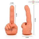 ESTIMULADOR DE PONTO G HUBERT MÃO FLEXÍVEL 14,2 CM