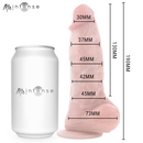 MR INTENSE - PEQUENO DILDO DE SILICONE SPENCER 19 CM - 4,5 CM