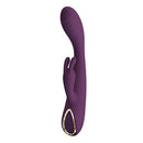 VIBRADOR RABBIT EMMA COM ESTIMULADOR CLITORIANO USB
