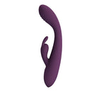 VIBRADOR RABBIT EMMA COM ESTIMULADOR CLITORIANO USB