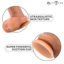 MR INTENSE - BRUCE XL DILDO DE SILICONE COM TESTÍCULOS 25,5 CM