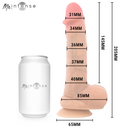 MR INTENSE - DANNY, DILDO EJACULADOR DE SILICONE 20,5 CM