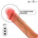 MR INTENSE - VIBRADOR DE SILICONE COM EFEITO DE AQUECIMENTO E CONTROLE ROMOTO