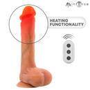 MR INTENSE - VIBRADOR DE SILICONE COM EFEITO DE AQUECIMENTO E CONTROLE ROMOTO