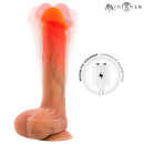 MR INTENSE - VIBRADOR DE SILICONE COM EFEITO DE AQUECIMENTO E CONTROLE ROMOTO