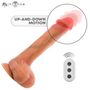 MR INTENSE - VIBRADOR DE SILICONE COM EFEITO DE AQUECIMENTO E CONTROLE ROMOTO