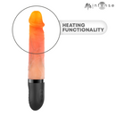 MR INTENSE - VIBRADOR JEAN UP&DOWN DE SILICONE COM EFEITO DE CALOR 24 CM