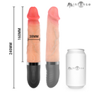 MR INTENSE - VIBRADOR JEAN UP&DOWN DE SILICONE COM EFEITO DE CALOR 24 CM