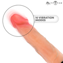 MR INTENSE - VIBRADOR JEAN UP&DOWN DE SILICONE COM EFEITO DE CALOR 24 CM