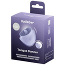 TONGUE DANCER ESTIMULADOR CLITORIANO COM VIBRAÇÃO E PULSAÇÕES LILÁS