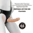 CHARLOTTE HOLLOW STRAP-ON DUPLA PENETRAÇÃO