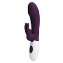 VIBRADOR COELHO NAUGHTY BUNNY ROXO