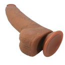 EVANDER DILDO FLEXÍVEL REALISTA COM VENTOSA 23 CM