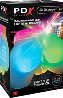 PDX ELITE - GO-GO BOOTY MEGA MASTURBADOR MASCULINO ILUMINADO COM LED