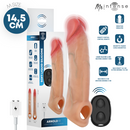 MR INTENSE - MANGA PARA O PÉNIS COM VIBRAÇÃO E CONTROLO 14,5 CM - M