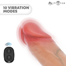 MR INTENSE - MANGA PARA O PÉNIS COM VIBRAÇÃO E CONTROLO 14,5 CM - M