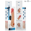 MR INTENSE - MANGA PARA O PÉNIS COM VIBRAÇÃO E CONTROLO 14,5 CM - M