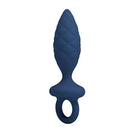PLUG ANAL TEXTURIZADO AZUL