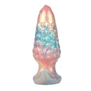 PLUG INSUFLÁVEL DE SILICONE FANTASIA TRICOLOR LEVIATHAN DE ÉBANO 18 CM