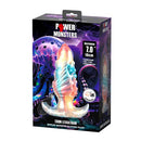 PLUG INSUFLÁVEL DE SILICONE FANTASIA TRICOLOR LEVIATHAN DE ÉBANO 18 CM