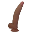 DILDO REALÍSTICO FLEXÍVEL 20CM