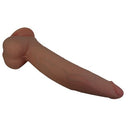 DILDO REALÍSTICO FLEXÍVEL 20CM