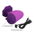 MINI VIBRADOR RECARREGÁVEL POR USB