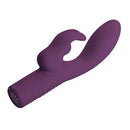 VIBRADOR COELHO RECARREGÁVEL OLIVIA COM 10 FUNÇÕES