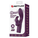 VIBRADOR COELHO RECARREGÁVEL OLIVIA COM 10 FUNÇÕES