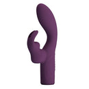 VIBRADOR COELHO RECARREGÁVEL OLIVIA COM 10 FUNÇÕES
