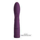 VIBRADOR COELHO RECARREGÁVEL OLIVIA COM 10 FUNÇÕES
