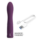 VIBRADOR COELHO RECARREGÁVEL OLIVIA COM 10 FUNÇÕES