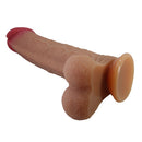 ORSEN DILDO DE SILICONE REALISTA COM VENTOSA 27,7 CM