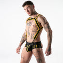ARNÊS MILITAR COMPLETO AMARELO
