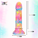 LYRA 2 DILDO DE SILICONE 19 CM DONUTS