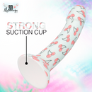LYRA 3 DILDO DE SILICONE 17 CM CEREJAS