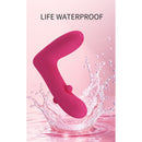 DUDEN VIBRADOR DE SILICONE RECARREGÁVEL COM 12 MODOS DE VIBRAÇÃO