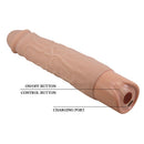 KESSLER DILDO VIBRATÓRIO REALISTA COM IMPULSO E VIBRAÇÃO USB
