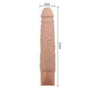 KESSLER DILDO VIBRATÓRIO REALISTA COM IMPULSO E VIBRAÇÃO USB