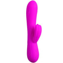 VIBRADOR COM ESTIMULADOR DE CLITÓRIS BARRETE