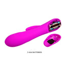 VIBRADOR COM ESTIMULADOR DE CLITÓRIS BARRETE