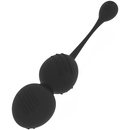 BOLAS DE KEGEL VIBRATÓRIAS RECARREGÁVEIS NISHA PRETAS