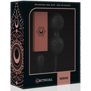 BOLAS DE KEGEL VIBRATÓRIAS RECARREGÁVEIS NISHA PRETAS