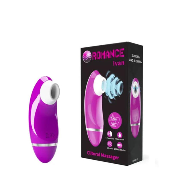 ESTIMULADOR DE CLITÓRIS COM SUCÇÃO IVAN
