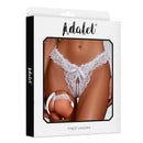 TANGA BRANCA JULIETTE COM PÉROLAS