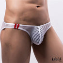 CUECA BRANCA DE CINTURA BAIXA