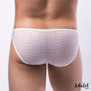 CUECA BRANCA DE CINTURA BAIXA