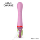 VIBRADOR KANDY USB SILICONE