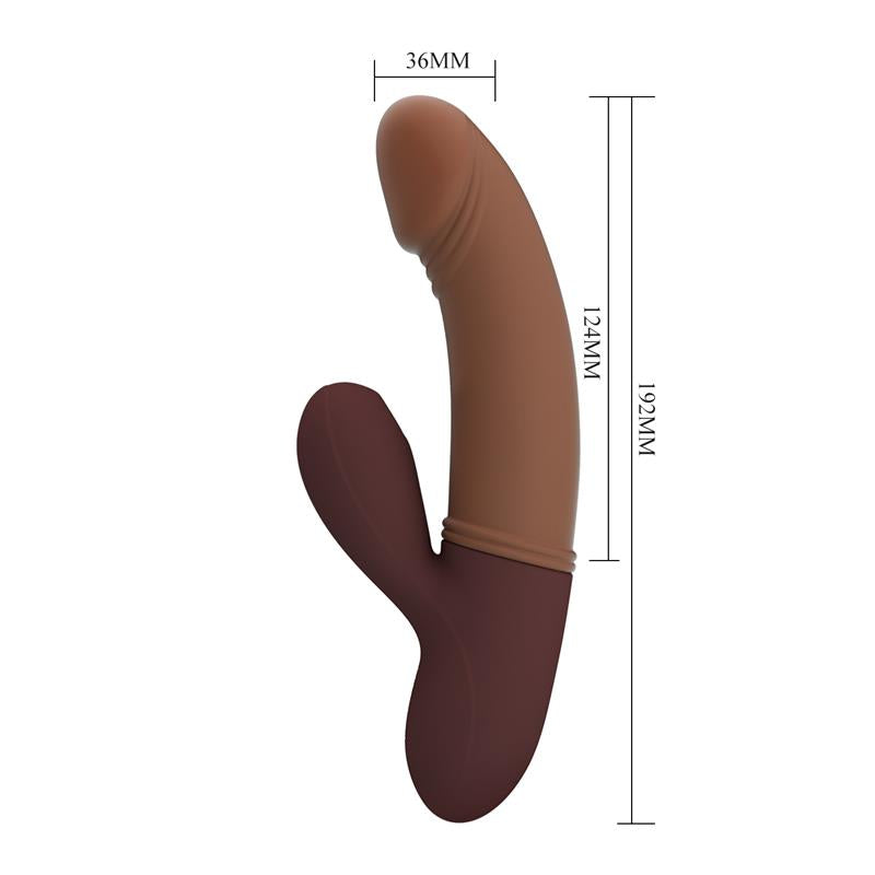 VIBRADOR KANE COM SUCÇÃO USB